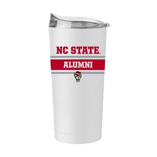 20 oz. White Tumbler Alumni